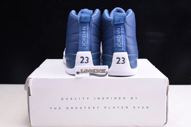 Reps TBK Stone Retro Air 12 Jordan 130690-404 Blue 0821